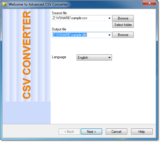 Advanced CSV Converter 7.93