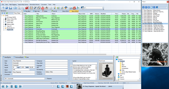 Zortam Mp3 Media Studio 33.85